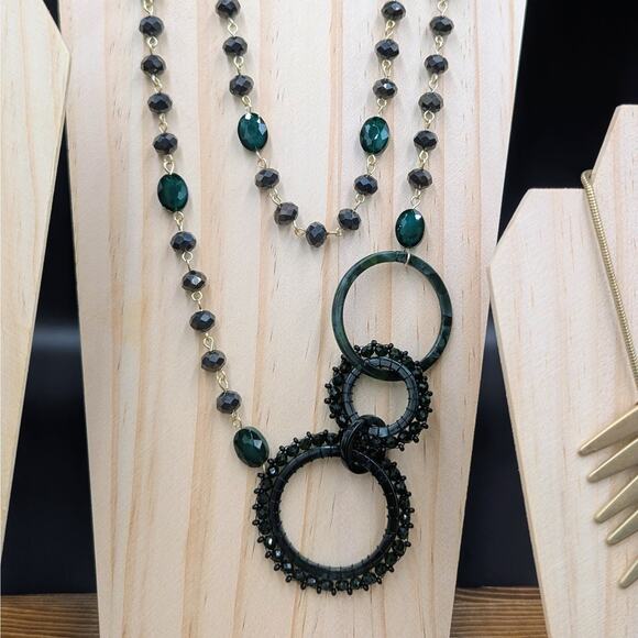 10 pc Jewelry Lot – Plunder Necklace, 14K Vermeil Peridot Pendant and more - Picture 2 of 10